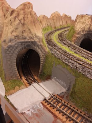 Railway crossing external circle